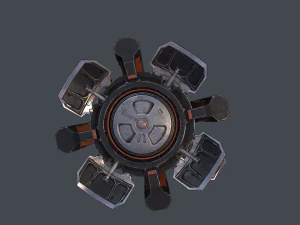 empresa de nave estelar Modelo 3D