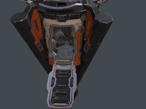 empresa de nave estelar Modelo 3D