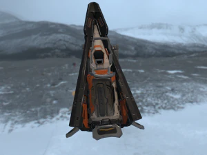 empresa de nave estelar Modelo 3D