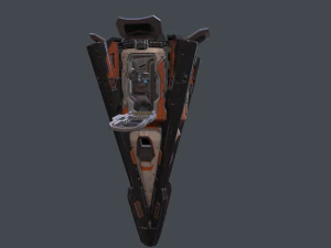 empresa de nave estelar Modelo 3D