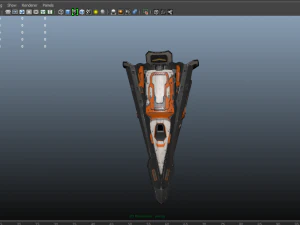 empresa de nave estelar Modelo 3D
