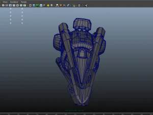 empresa de nave estelar Modelo 3D