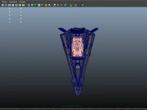 empresa de nave estelar Modelo 3D