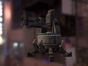 mega turret 3D Модель