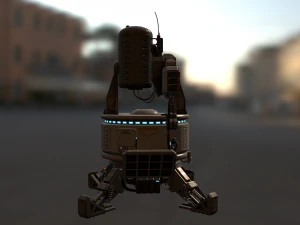 mega turret 3D Model