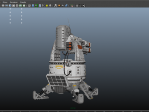 mega turret 3D 모델