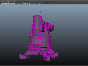mega turret 3D 모델