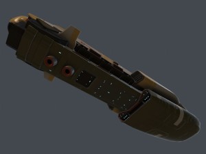 trinity ship 3D Model