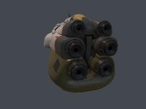 trinity ship 3D Model