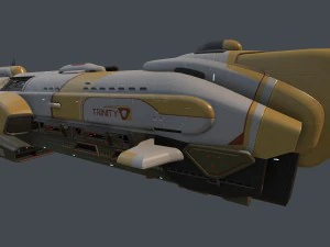 trinity ship 3D Model