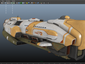 trinity ship 3D Model