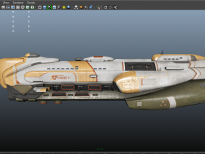 trinity ship 3D Model