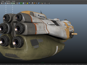 trinity ship 3D Model