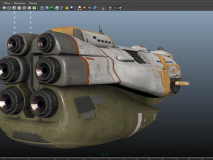 trinity ship 3D Model