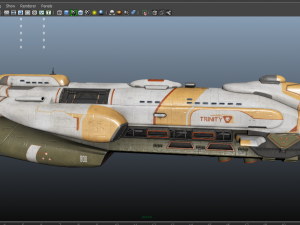 trinity ship 3D Model