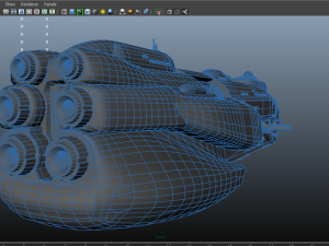 trinity ship 3D Model