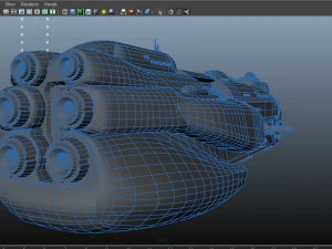 trinity ship 3D Model