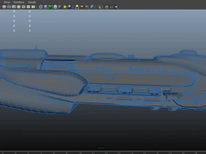 trinity ship 3D Model