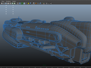 trinity ship 3D Model