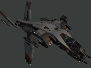 Phantomflugzeug 3D Modell