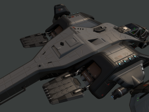 phantom aircraft Modèle 3D