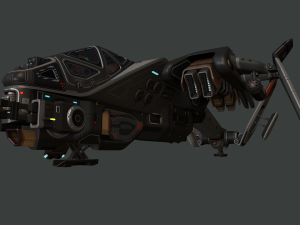 phantom aircraft Modèle 3D