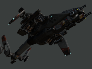 phantom aircraft Modèle 3D