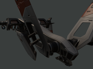 phantom aircraft Modèle 3D