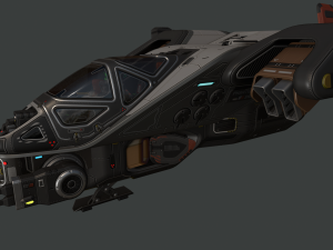 phantom aircraft Modèle 3D