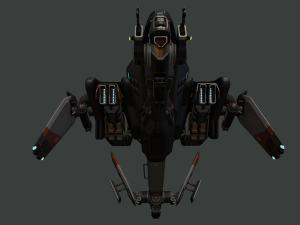 phantom aircraft Modèle 3D