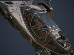 phantom aircraft Modèle 3D