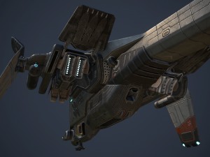 phantom aircraft Modèle 3D