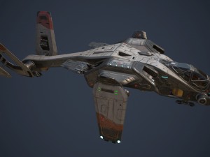 phantom aircraft Modèle 3D