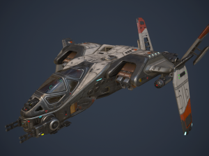 phantom aircraft Modèle 3D