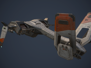 phantom aircraft Modèle 3D