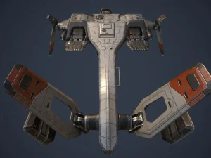 phantom aircraft 3D Model