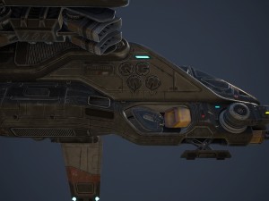 phantom aircraft Modèle 3D