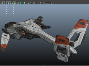 phantom aircraft Modèle 3D