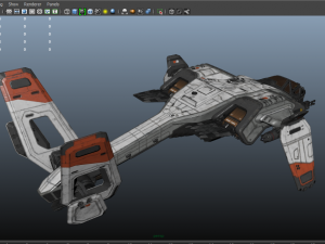 phantom aircraft Modèle 3D