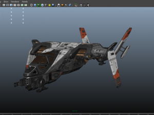 phantom aircraft Modèle 3D