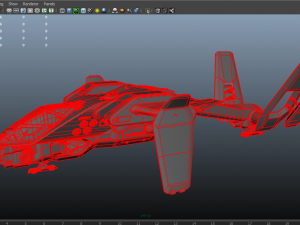 phantom aircraft Modèle 3D