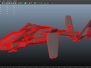 phantom aircraft 3D Model