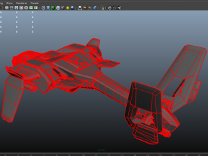 phantom aircraft Modèle 3D
