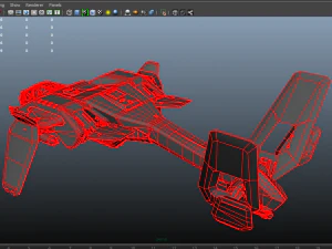 phantom aircraft 3D Model