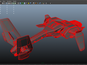 phantom aircraft Modèle 3D
