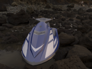 jetski Modèle 3D