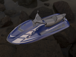 jetski Modèle 3D