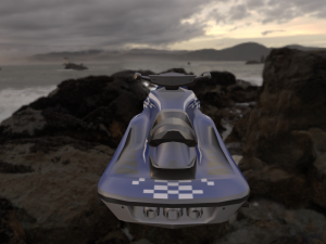jetski Modèle 3D