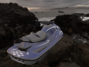 jetski Modèle 3D