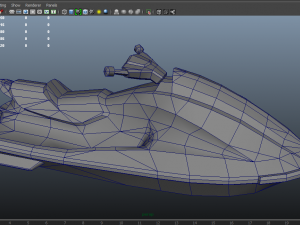 jetski Modèle 3D